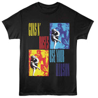 Thumbnail for GUNS N ROSES-GNR USE YOUR ILLUSION-BLACK ADULT S/S TSHIRT