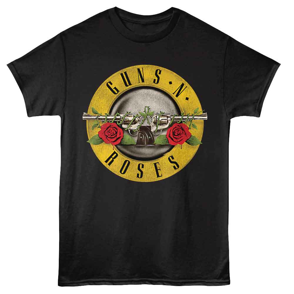 GUNS N ROSES-GNR BULLET-BLACK ADULT S/S TSHIRT