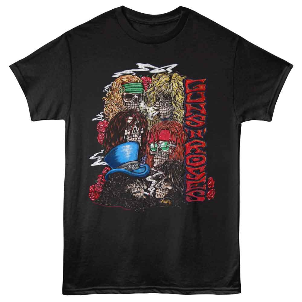 Guns N Roses - Vintage Skulls T-Shirt