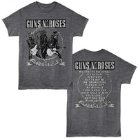 Thumbnail for Guns N Roses - Appetite Songs T-Shirt