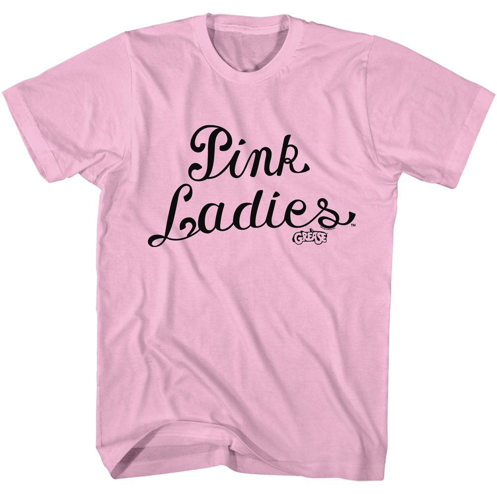 GREASE-GREASE P LADIES-LIGHT PINK ADULT S/S TSHIRT