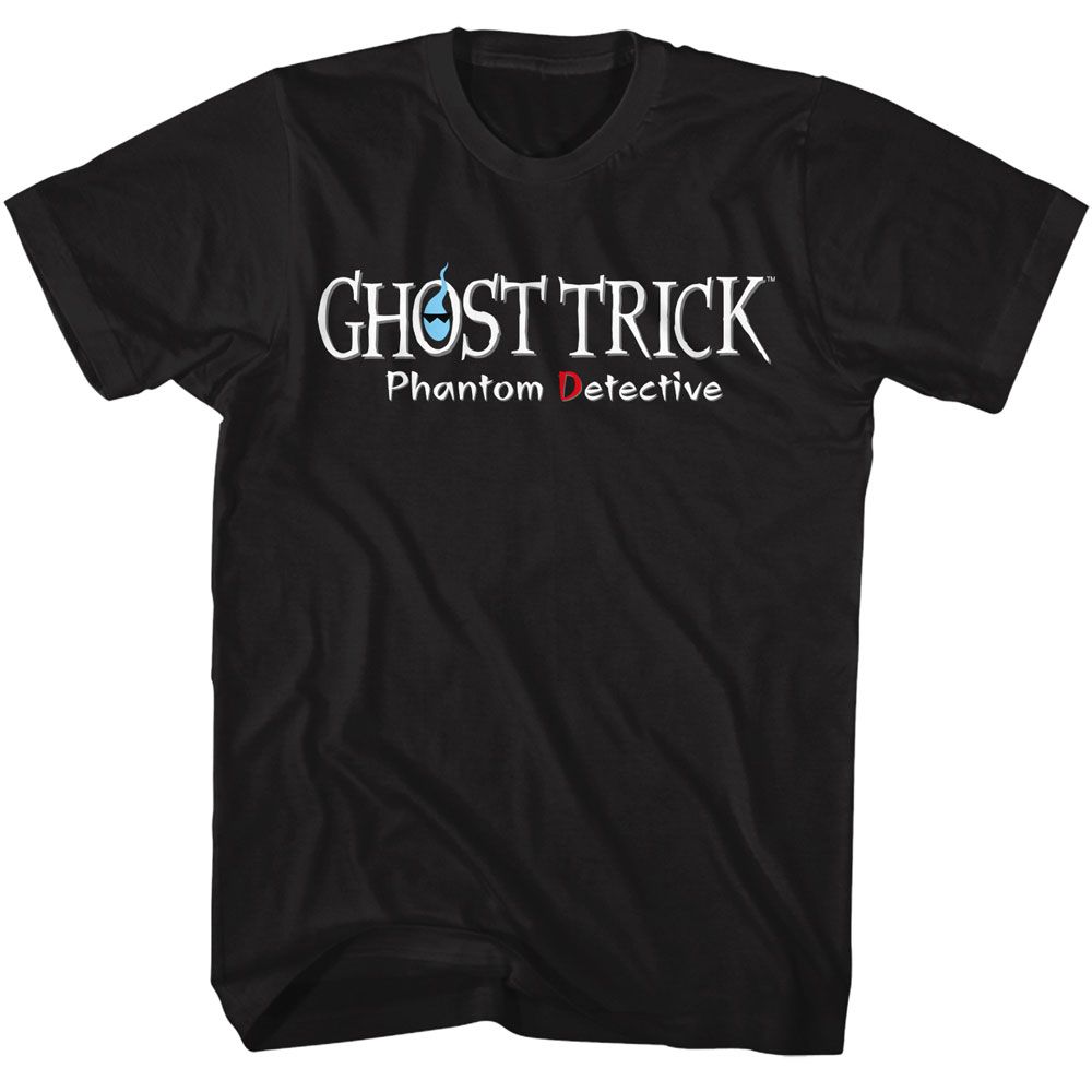 GHOST TRICK-GHOST TRICK PHANTOM DETECTIVE-BLACK ADULT S/S TSHIRT