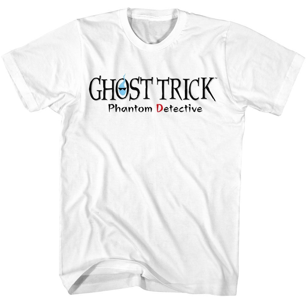 GHOST TRICK-GHOST TRICK PHANTOM DETECTIVE LIGHT-WHITE ADULT S/S TSHIRT