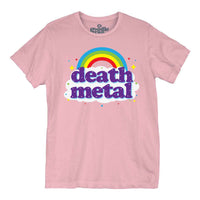 Thumbnail for DEATH METAL LIGHT PINK UNISEX TSHIRT