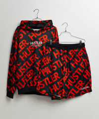 Thumbnail for Hustler District Hood And Short Set
