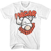 Thumbnail for HAGAR-HAGAR HAGARS FACE-WHITE ADULT S/S TSHIRT
