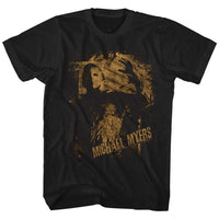 Thumbnail for HALLOWEEN-VINTAGE MYERS-BLACK ADULT S/S TSHIRT
