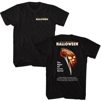Thumbnail for HALLOWEEN-HALLOWEEN POSTER CHEST HIT-BLACK ADULT S/S TSHIRT