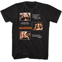 Thumbnail for HALLOWEEN-HALLOWEEN MULTI 2-BLACK ADULT S/S TSHIRT
