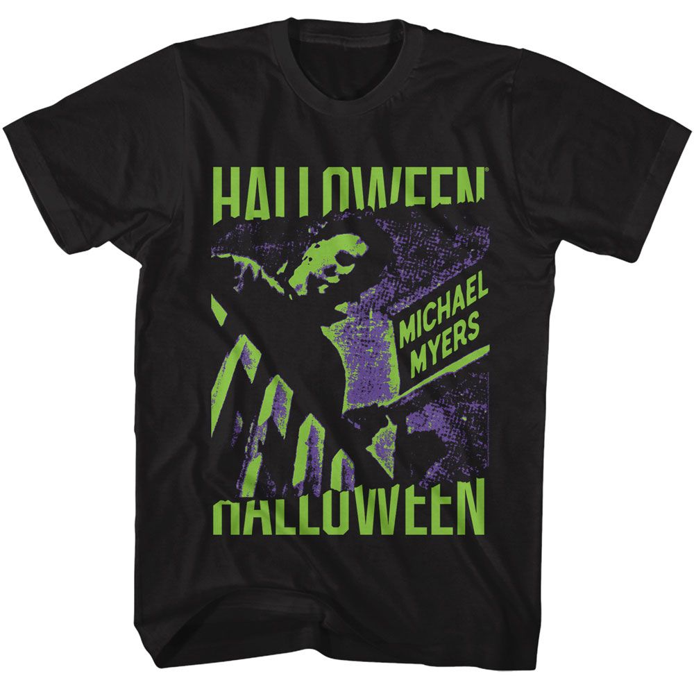 HALLOWEEN-HALLOWEEN MM 2C-BLACK ADULT S/S TSHIRT