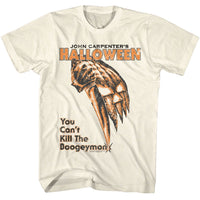 Thumbnail for HALLOWEEN-HALLOWEEN CANT KILL PUMPKIN LOGO-NATURAL ADULT S/S TSHIRT