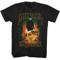 Thumbnail for HALLOWEEN-HALLOWEEN MICHAEL MYERS V2-BLACK ADULT S/S TSHIRT