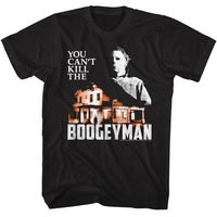 Thumbnail for HALLOWEEN-HALLOWEEN BOOGEYMAN HOUSE-BLACK ADULT S/S TSHIRT
