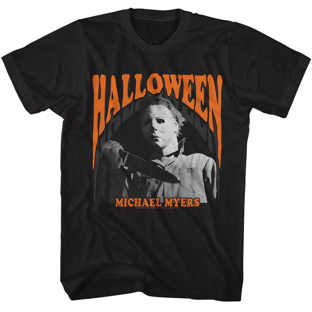 HALLOWEEN-HALLOWEEN MELT-BLACK ADULT S/S TSHIRT