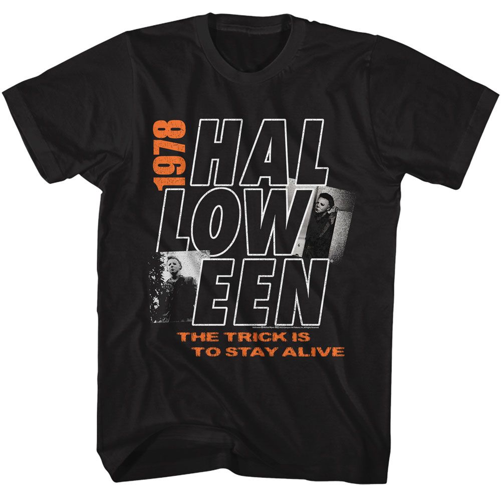 HALLOWEEN-HALLOWEEN HOLLOW-BLACK ADULT S/S TSHIRT