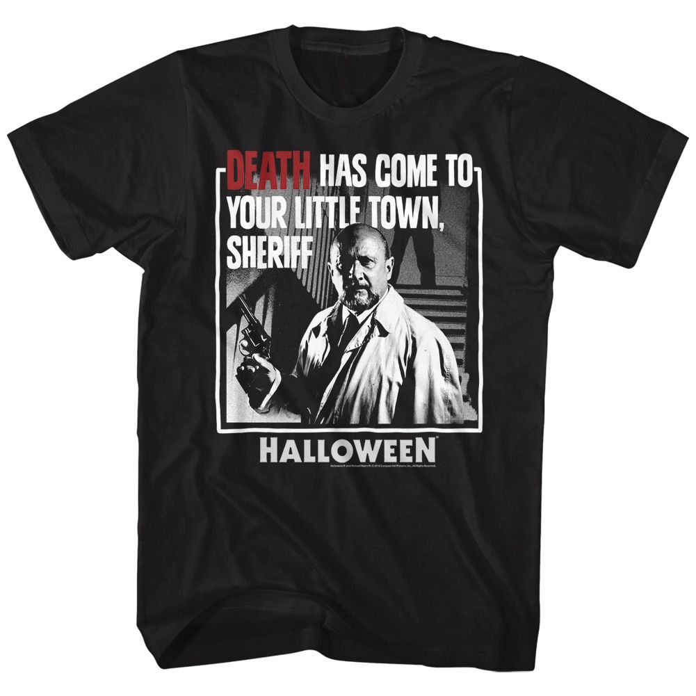 HALLOWEEN-DEATH-BLACK ADULT S/S TSHIRT
