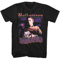 Thumbnail for HALLOWEEN-HALLOWEEN TERROR OF HADDONFIELD-BLACK ADULT S/S TSHIRT