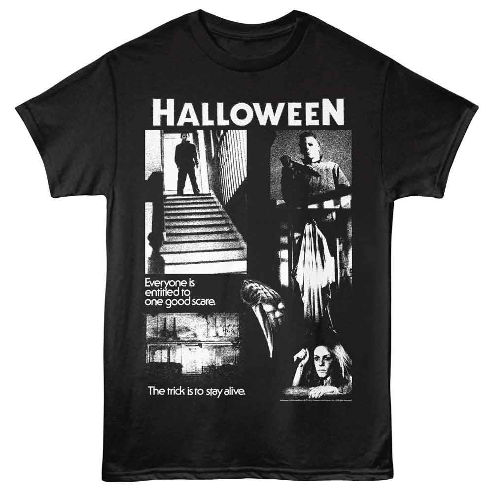 Halloween - One Good Scare Collage T-Shirt