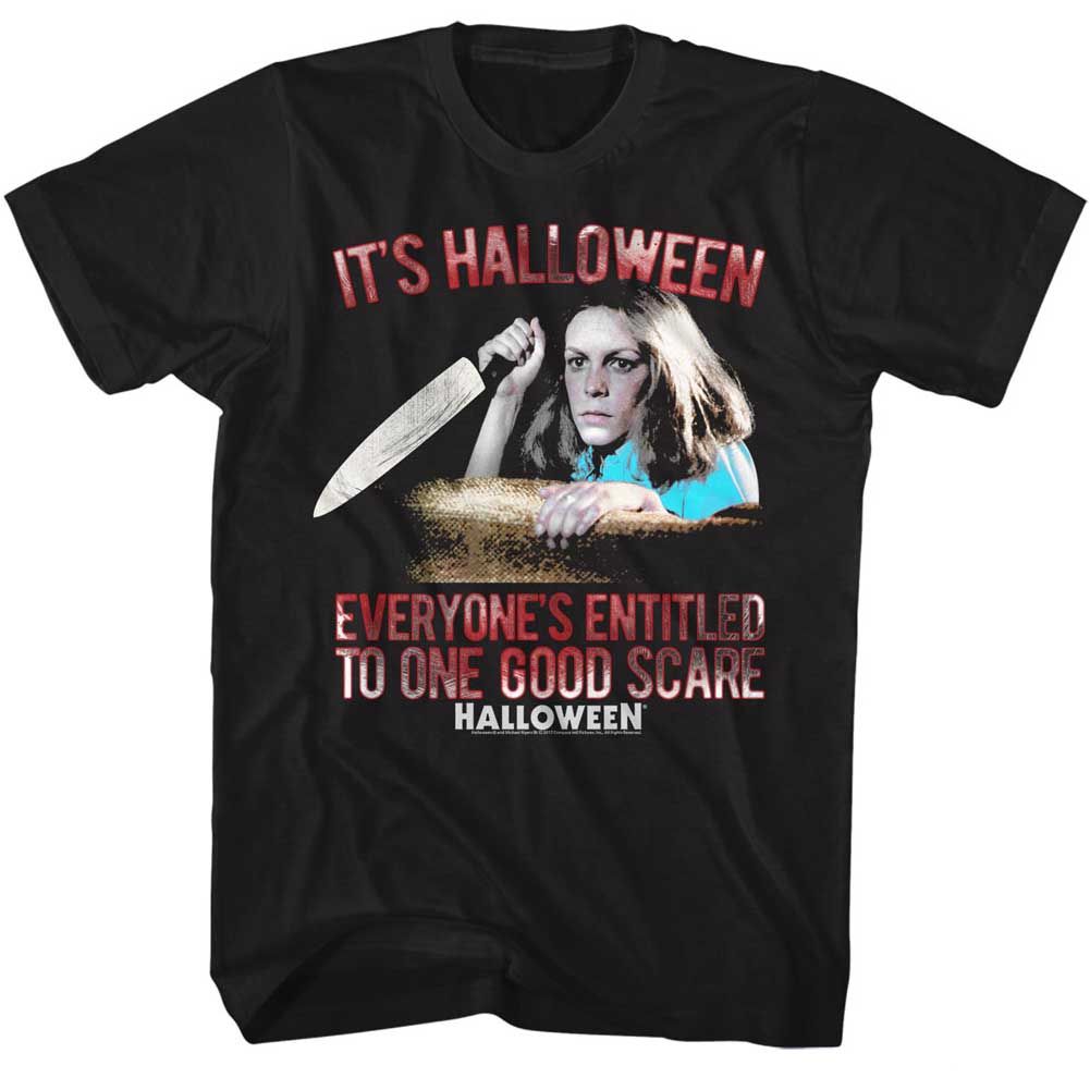 HALLOWEEN-GOODSCARE-BLACK ADULT S/S TSHIRT