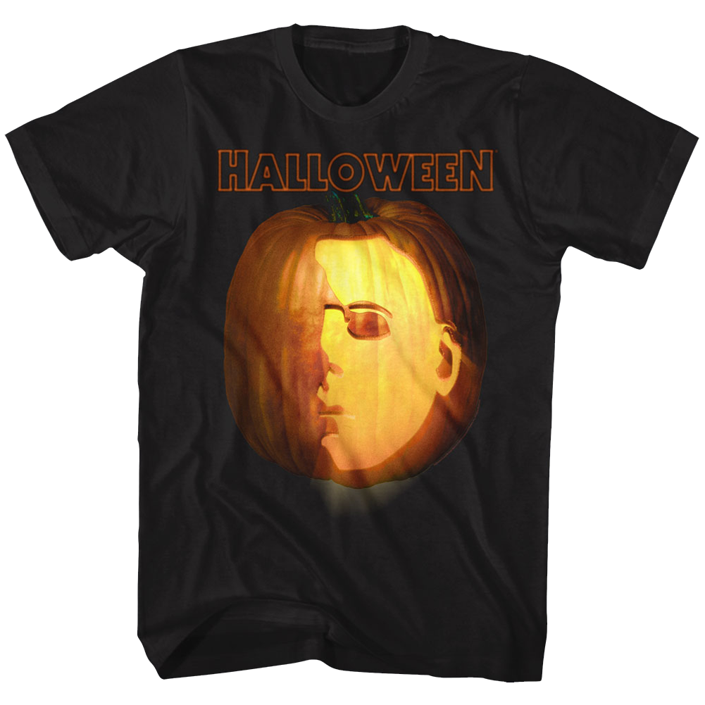 HALLOWEEN-JACKOLANTERN-BLACK ADULT S/S TSHIRT