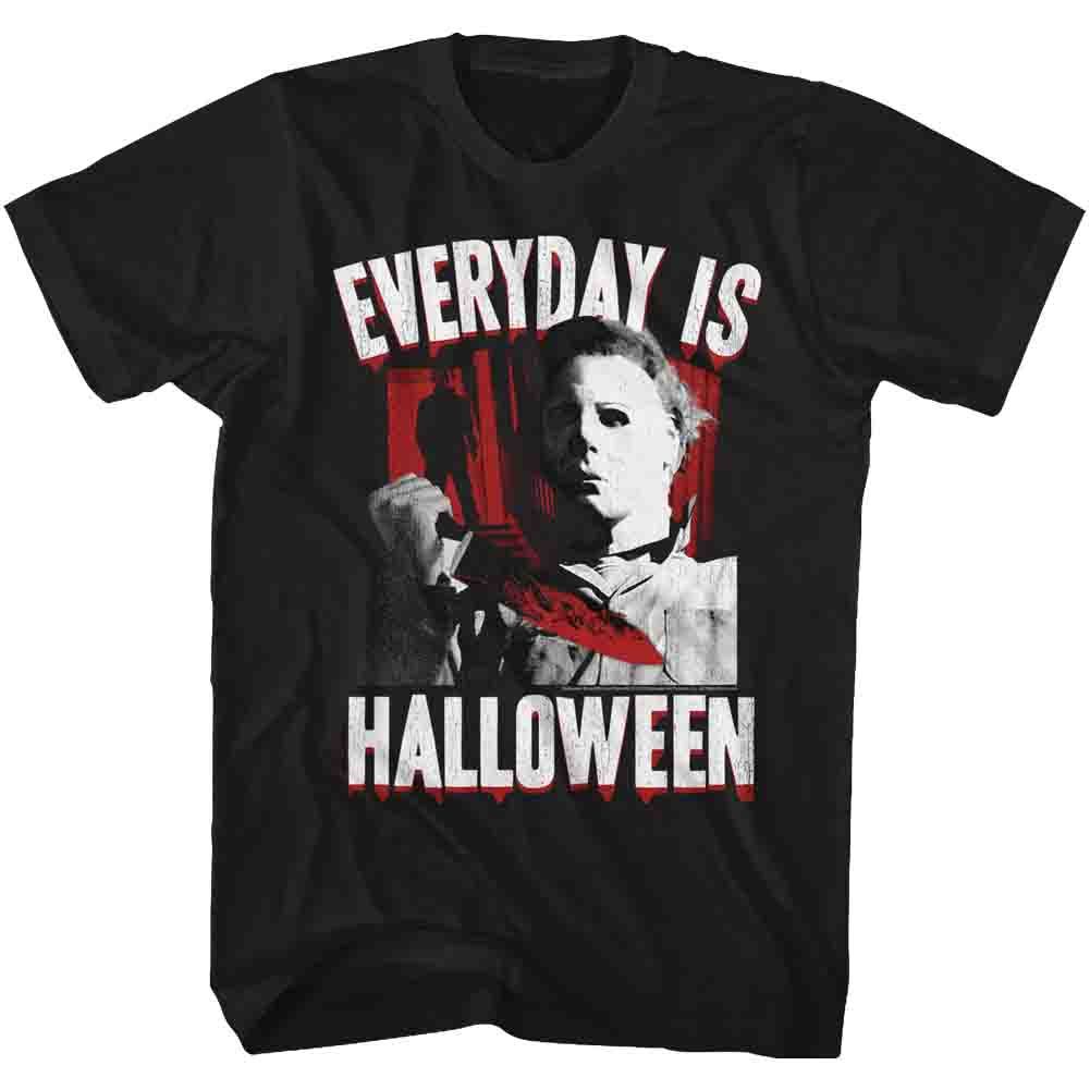 HALLOWEEN-EVERYDAY-BLACK ADULT S/S TSHIRT