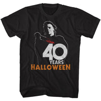 Thumbnail for HALLOWEEN-HALLOWEEN 40-BLACK ADULT S/S TSHIRT