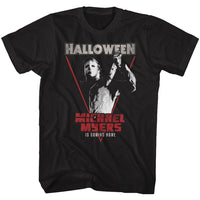 Thumbnail for HALLOWEEN-MICHAEL COMING HOME-BLACK ADULT S/S TSHIRT