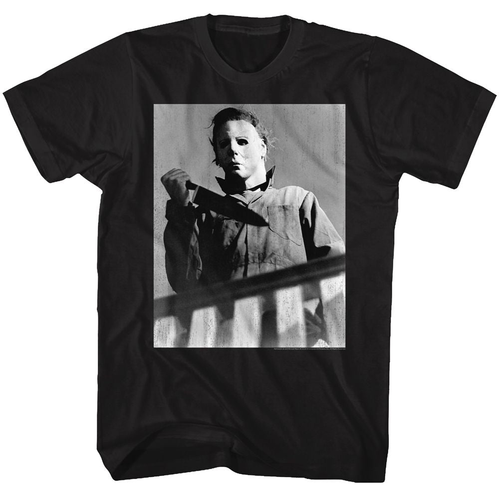 HALLOWEEN-KNIFE GLOOM-BLACK ADULT S/S TSHIRT