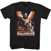 Thumbnail for HALLOWEEN-SKETCHY AND ORANGE-BLACK ADULT S/S TSHIRT