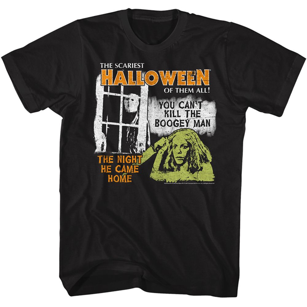 HALLOWEEN-HALLOWEEN SCARIEST HALLOWEEN-BLACK ADULT S/S TSHIRT