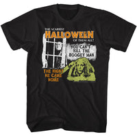 Thumbnail for HALLOWEEN-HALLOWEEN SCARIEST HALLOWEEN-BLACK ADULT S/S TSHIRT