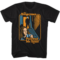 Thumbnail for HALLOWEEN-HALLOWEEN BOOGEYMAN NO KNIFE-BLACK ADULT S/S TSHIRT