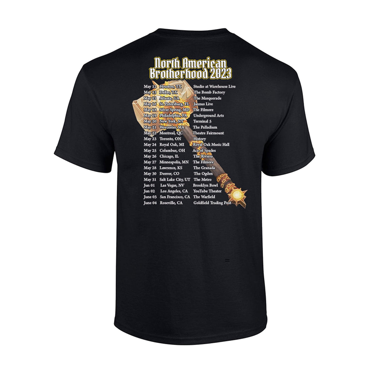 Hammerfall HOD Tour 2023 T-Shirt