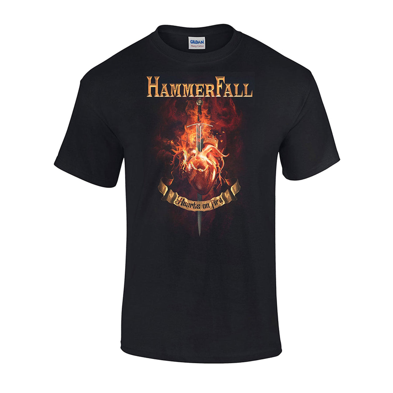 Hammerfall Hearts on Fire T-Shirt