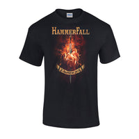 Thumbnail for Hammerfall Hearts on Fire T-Shirt