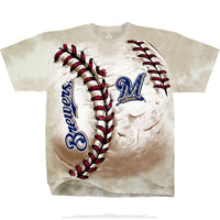 Thumbnail for Milwaukee Brewers Hardball Tie-Dye T-Shirt