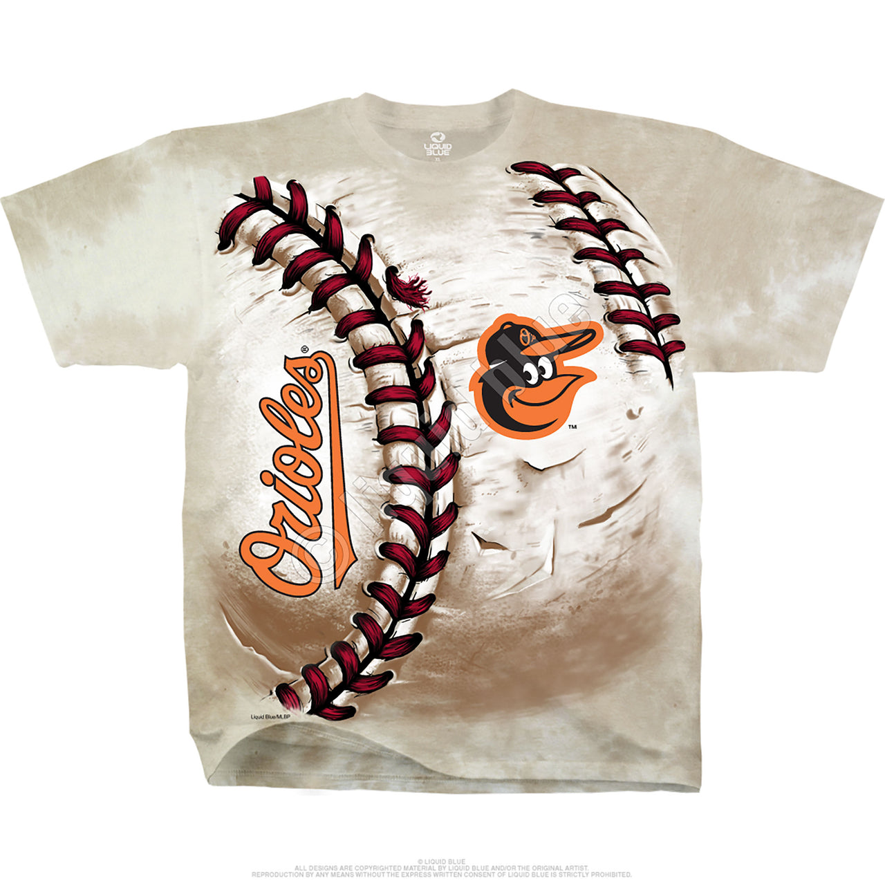 Baltimore Orioles Hardball Tie-Dye T-Shirt