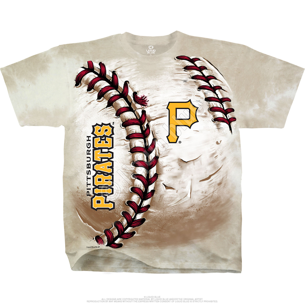 Pittsburgh Pirates Hardball Tie-Dye T-Shirt