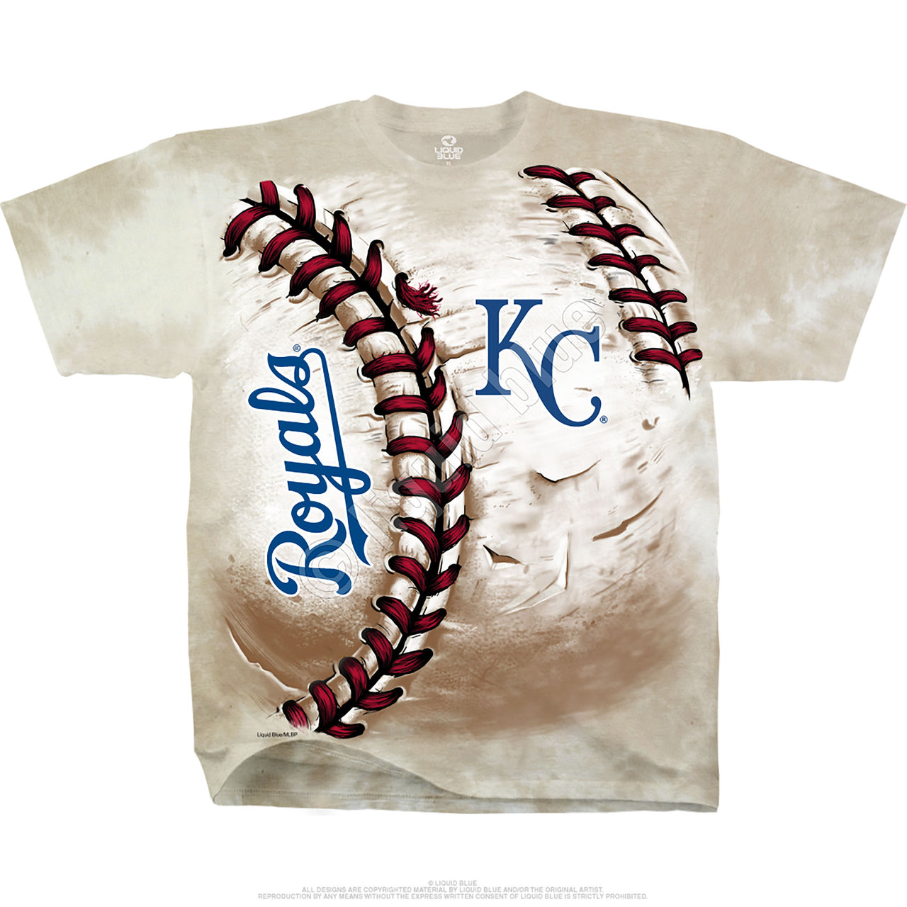 Kansas City Royals Hardball Tie-Dye T-Shirt
