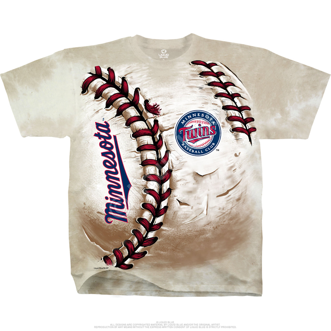 Minnesota Twins Hardball Tie-Dye T-Shirt