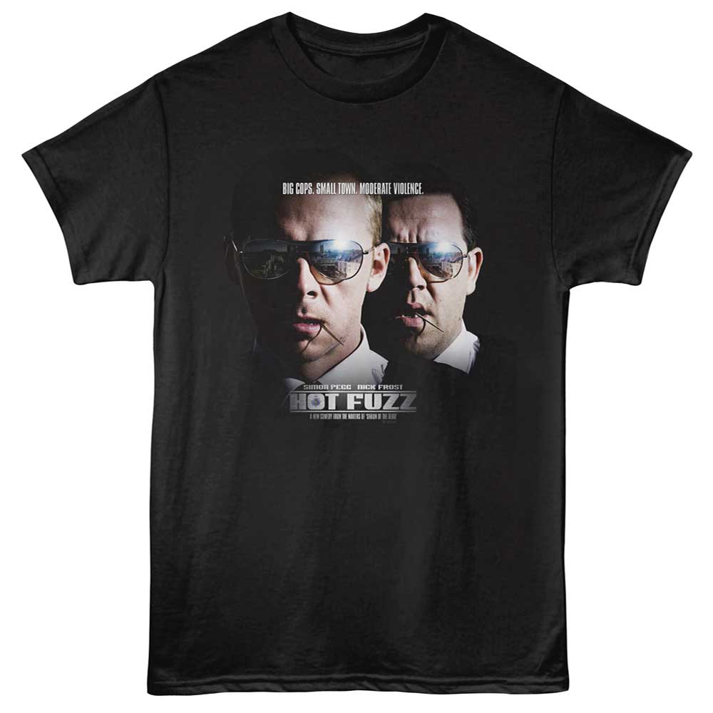 Hot Fuzz - Poster T-Shirt