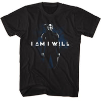 Thumbnail for HUNGER GAMES-HUNGER GAMES I AM I WILL-BLACK ADULT S/S TSHIRT
