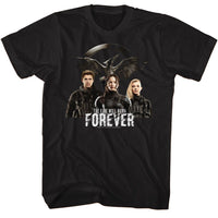 Thumbnail for HUNGER GAMES-HUNGER GAMES FIRE WILL BURN FOREVER-BLACK ADULT S/S TSHIRT