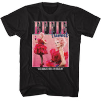Thumbnail for HUNGER GAMES-HUNGER GAMES EFFIE TRINKET SQUARE-BLACK ADULT S/S TSHIRT