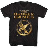 Thumbnail for HUNGER GAMES-HUNGER GAMES THE WORLD OF THE-BLACK ADULT S/S TSHIRT