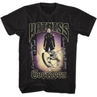 Thumbnail for HUNGER GAMES-HUNGER GAMES KATNISS EVERDEEN-BLACK ADULT S/S TSHIRT