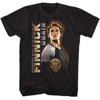Thumbnail for HUNGER GAMES-HUNGER GAMES FINNICK VERTICAL TEXT-BLACK ADULT S/S TSHIRT