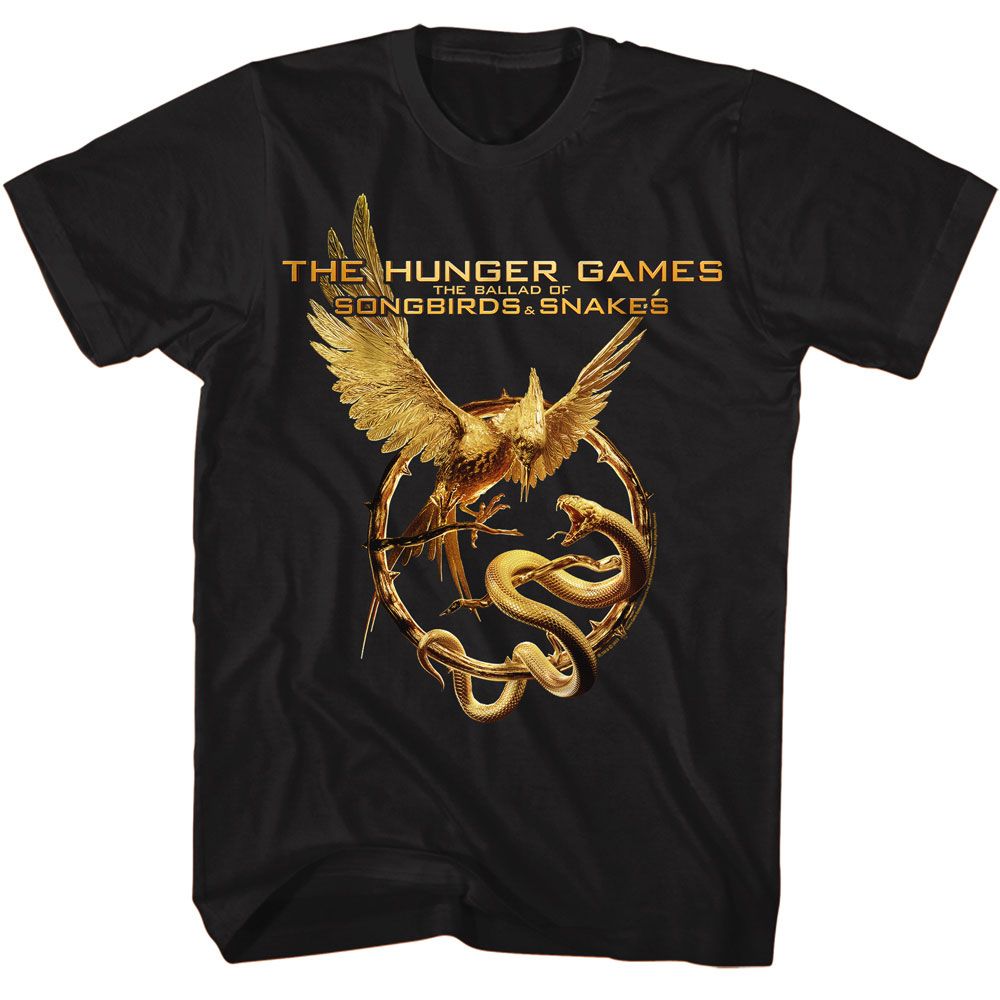 HUNGER GAMES-HUNGER GAMES BOSS FIGHT-BLACK ADULT S/S TSHIRT