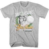 Thumbnail for HAPPY GILMORE-HAPPY GILMORE GOLD JACKET TOURNAMENT-GRAY HEATHER ADULT S/S TSHIRT