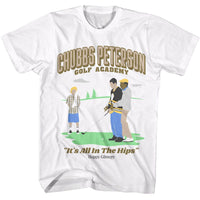 Thumbnail for HAPPY GILMORE-HAPPY GILMORE CHUBBS GOLF ACADEMY-WHITE ADULT S/S TSHIRT